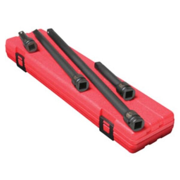 Gourmetgalley 0.5 in. Drive Impact Socket Extension Set - 4 Piece GO3042623 - main